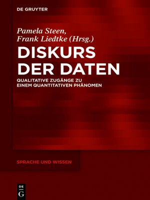 cover image of Diskurs der Daten